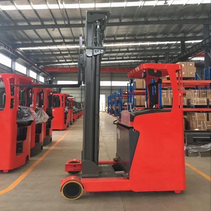 High Stable Seated Reach Electric Stacker Manufacturers